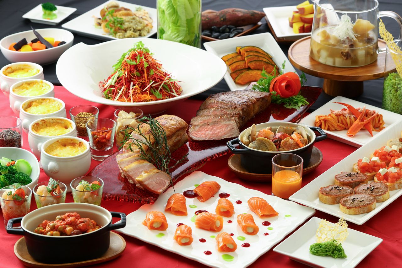 時間無制限！【平日ランチ】春の息吹を感じるバイキング【中学生以上】