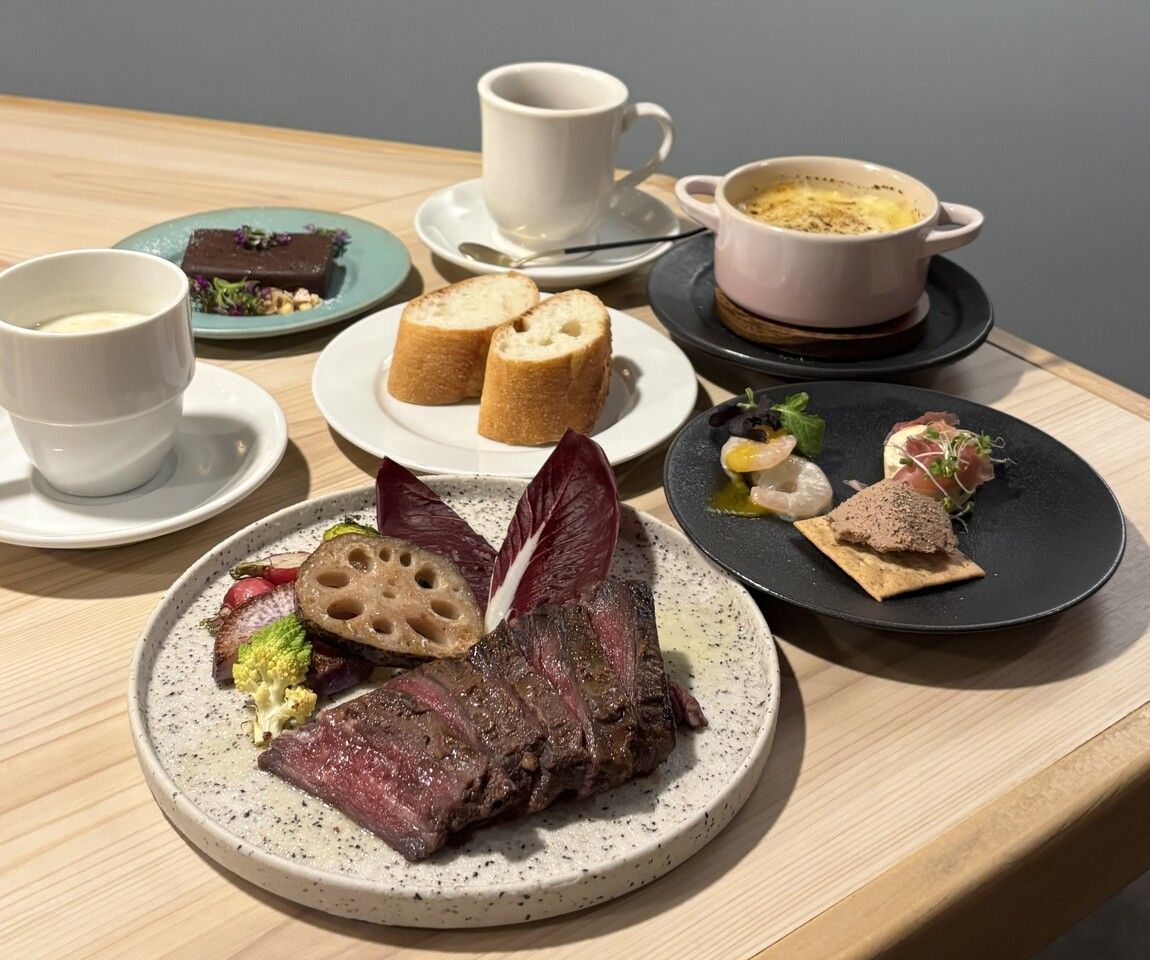 [Lunch Course] A lunch course with a choice of 5 main dishes