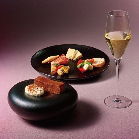 Evening Sweets Soiree & Petit Savory Set (Includes a Choice of One Drink)
