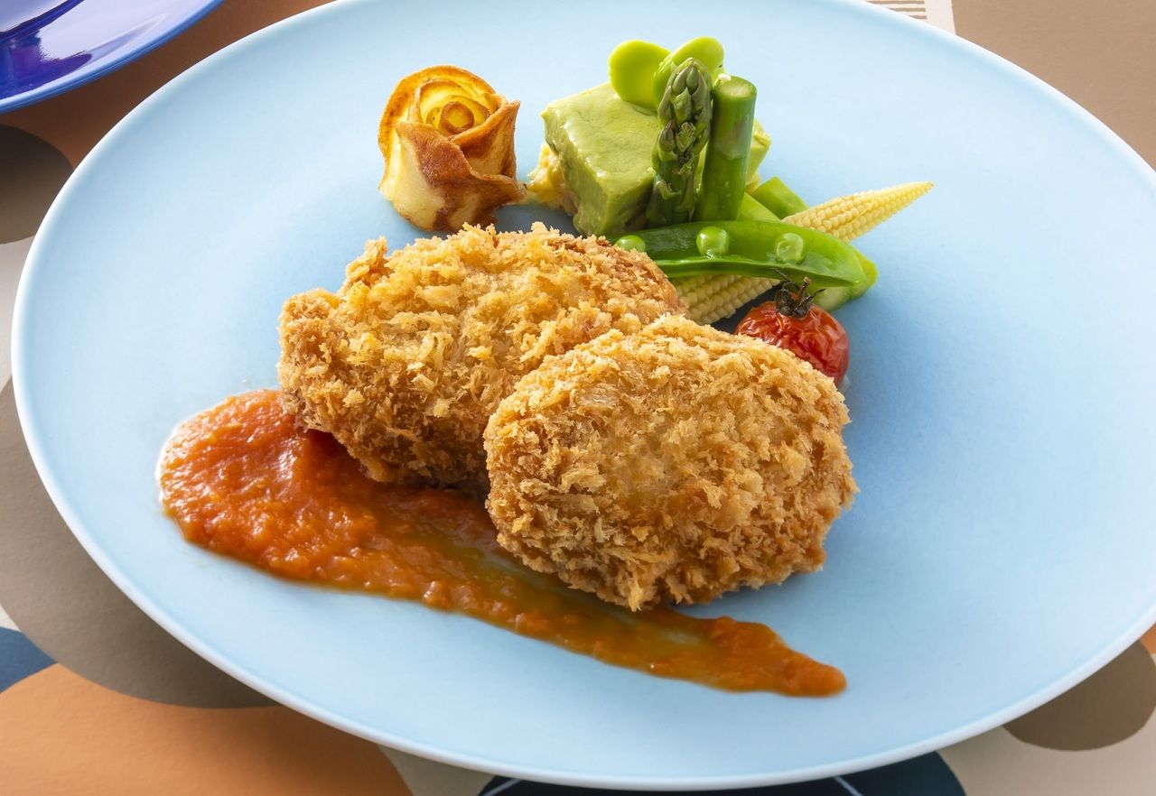 Kobe Western-style Lunch B: Cream Croquette