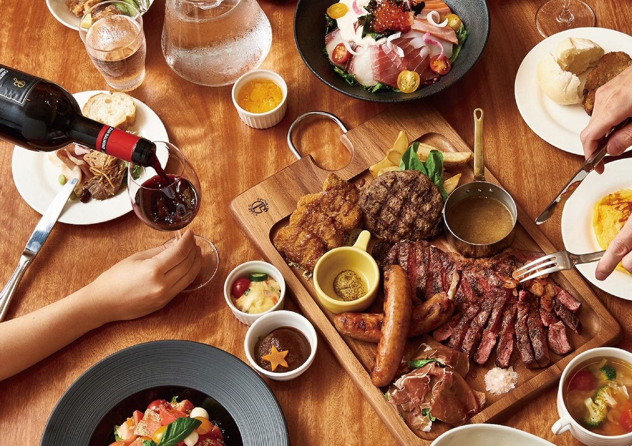 Set plan with all-you-can-drink (US Prime)