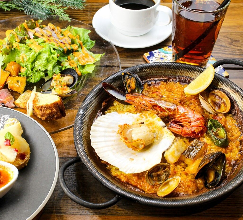 (5/11～)【ランチ｜カジュアルコース(3品)】タパス盛り合わせ＆選べるメイン！気軽に楽しめるお得なセット