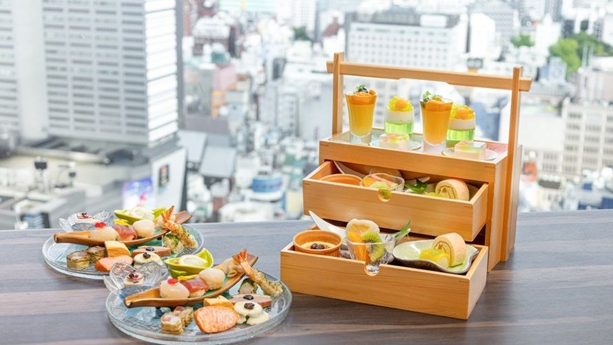 Japanese-style Afternoon Tea