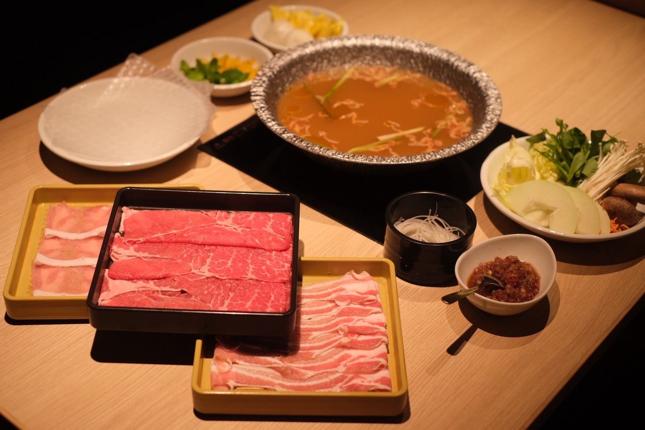 [Edisi Terbatas Musim Semi] Sup Udang Garam Shabu-Shabu