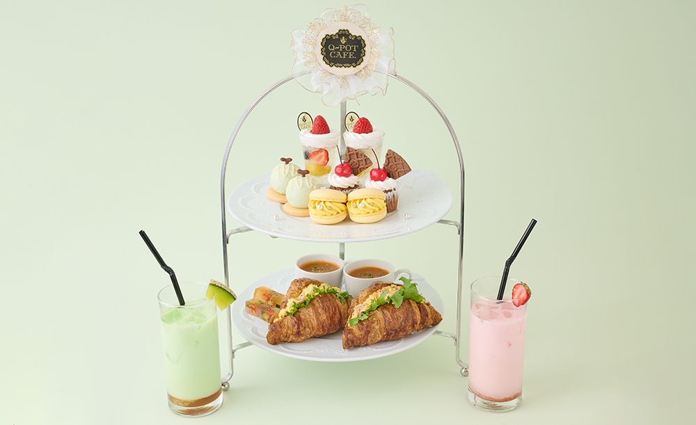 [Weekday-only price] Melty Memories Afternoon Tea Set (includes 1 drink)