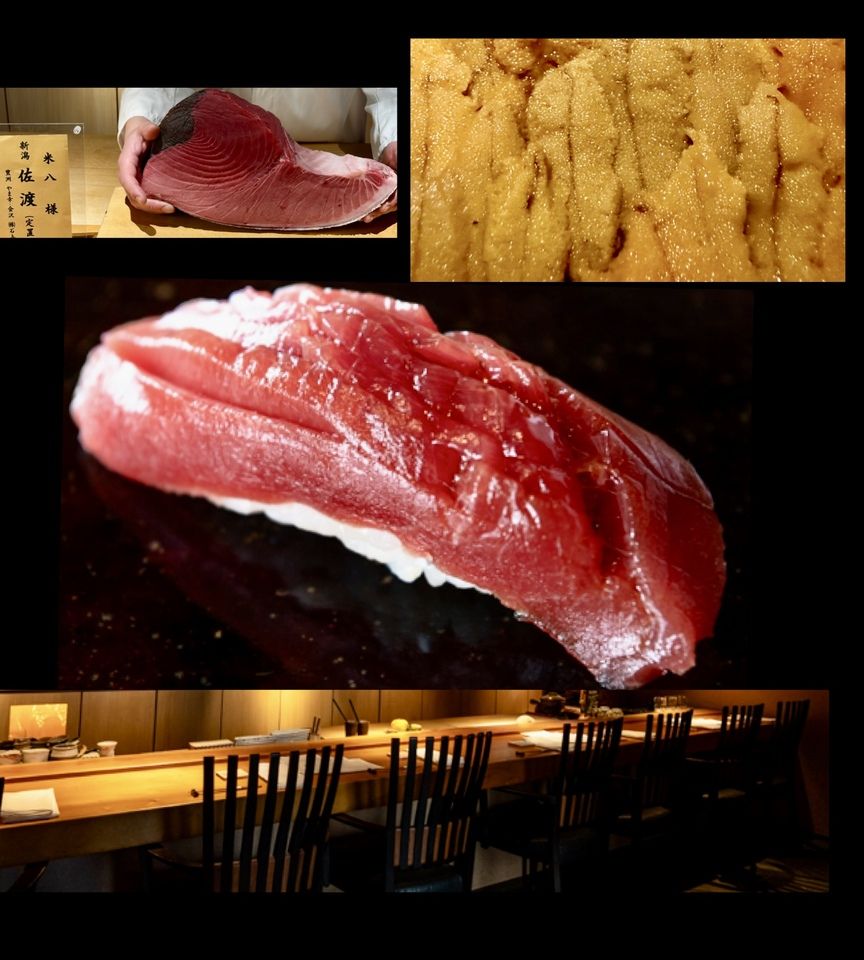 以米其林二星壽司店「津久田」為靈感，呈現使用唐津產當季野生魚類的頂級壽司體驗