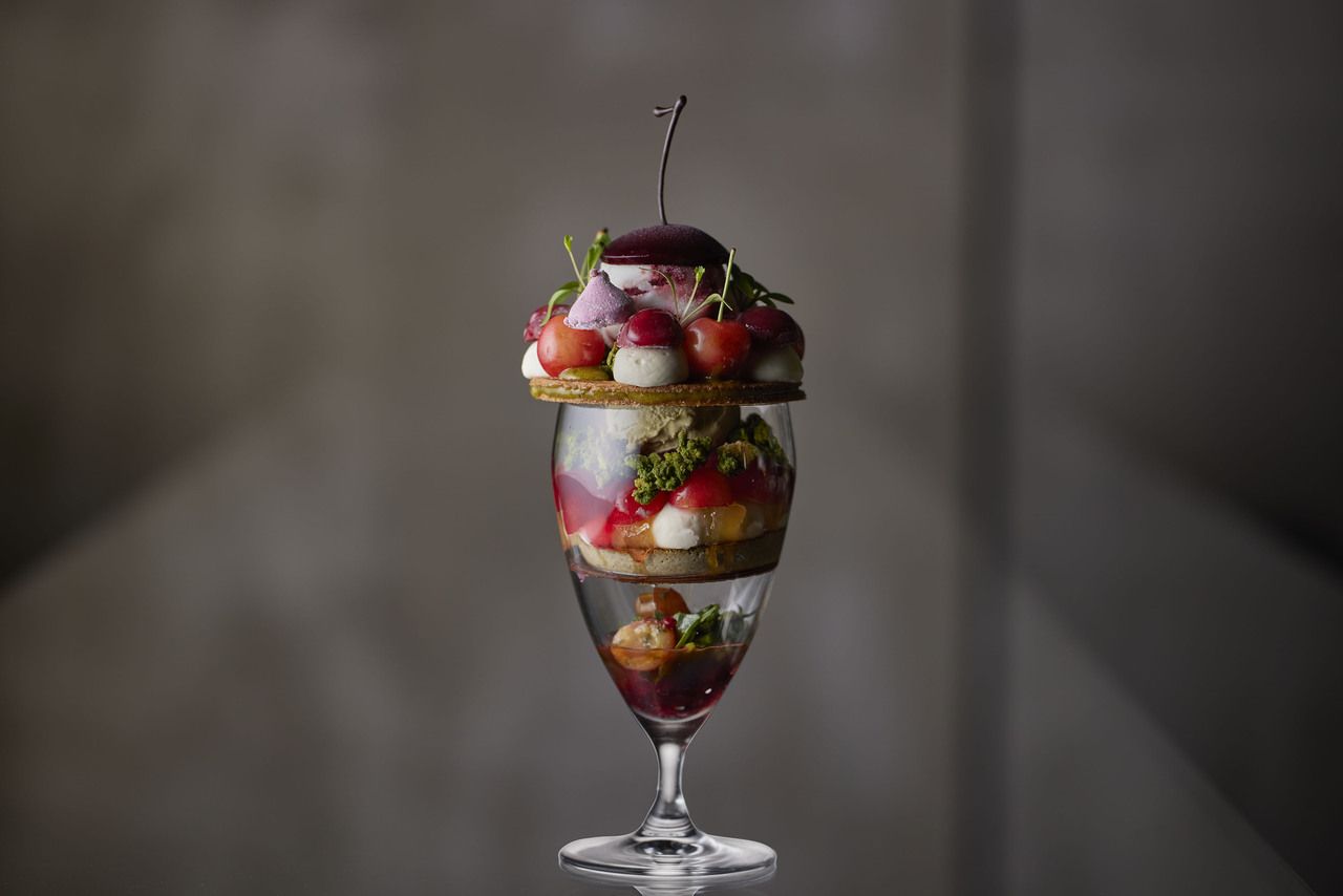 Parfait Bijou® Cerise【¥6,200 (tax not included) with drink】