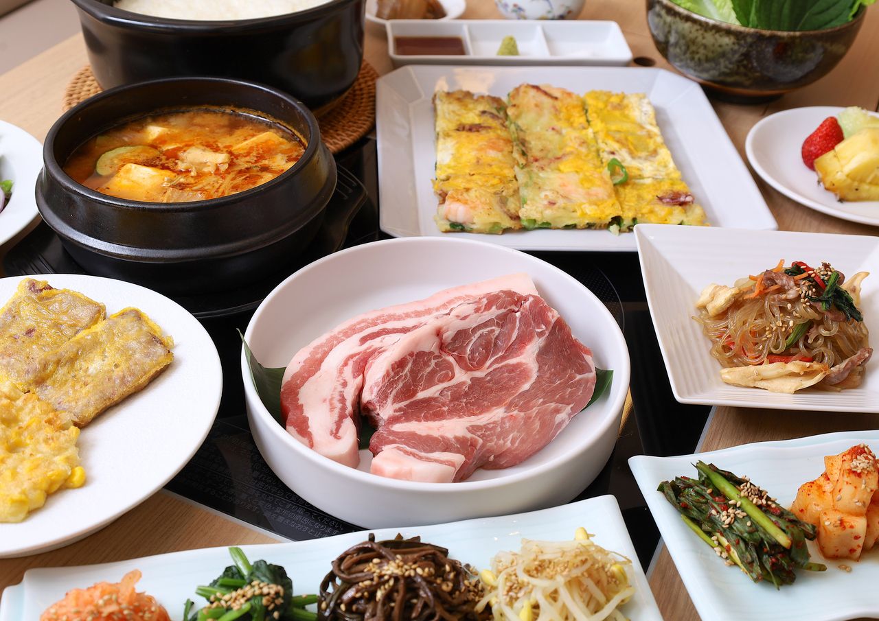 [Grand Opening Special] Samgyeopsal Course featuring premium pork