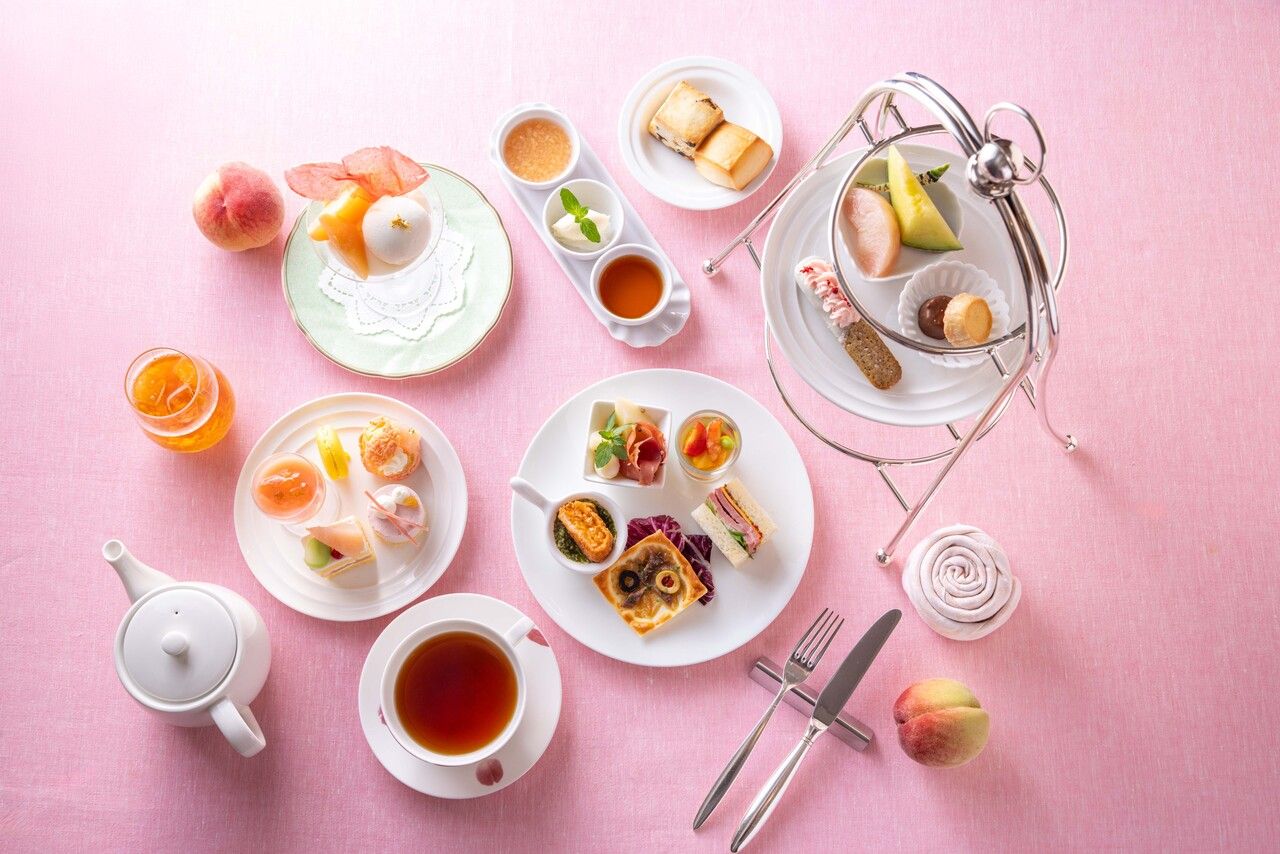 アフタヌーンティー ～桃～　約21種類の珈琲紅茶おかわり自由
