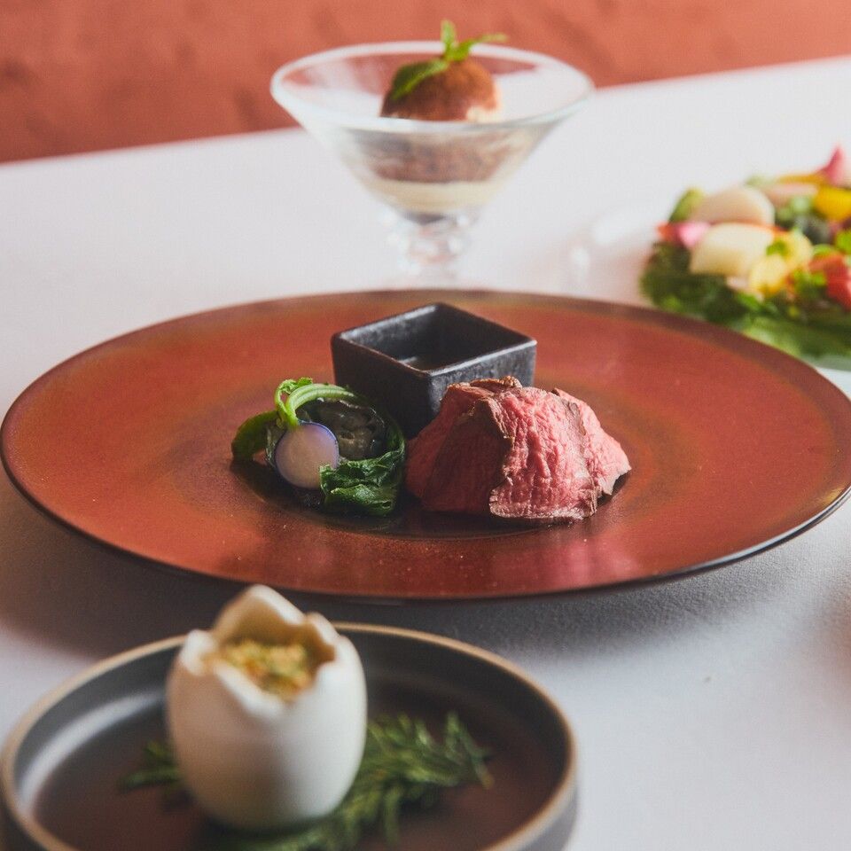 【シャンパンフリーフロー】週末限定 国産牛フィレ×旬食材 ご褒美コース全5品(生ビール・ワイン含む)
