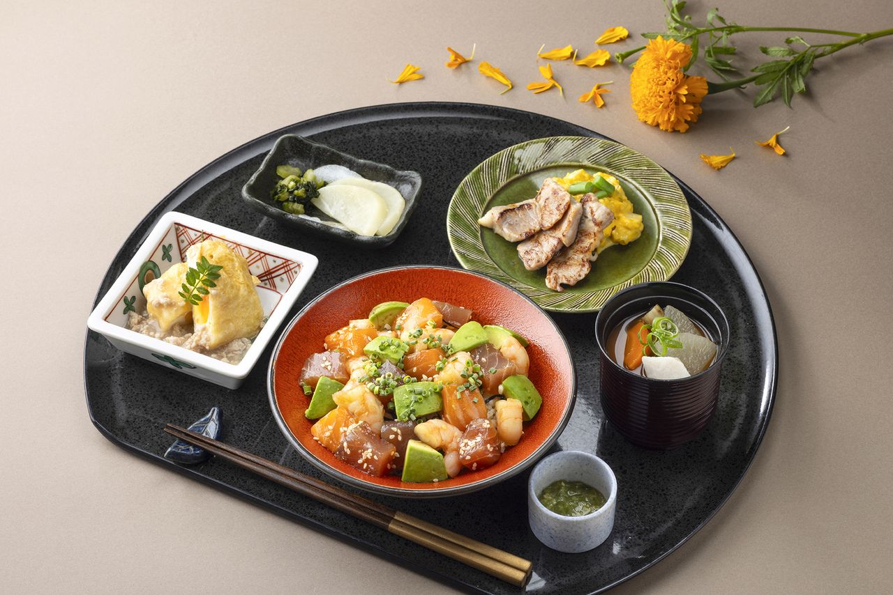 [Weekdays in October Only] BAMBOO Set Meal – October, includes coffee or TWG Tea