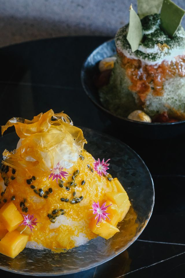 【Période limitée】 Glace pilée et thé noir de Kyushu