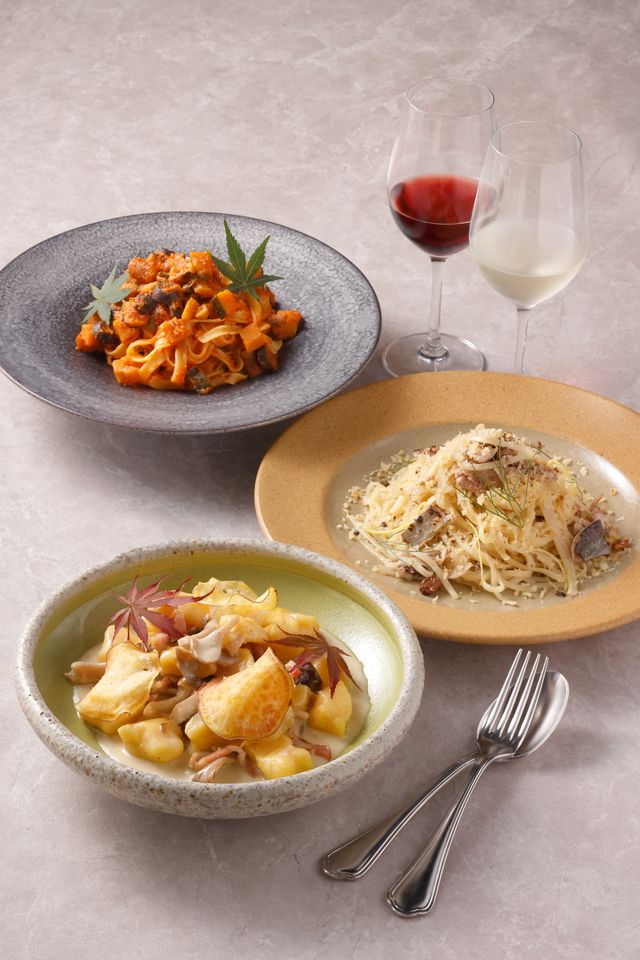 [September, October, November] Choose-your-own pasta + buffet (unlimited time)