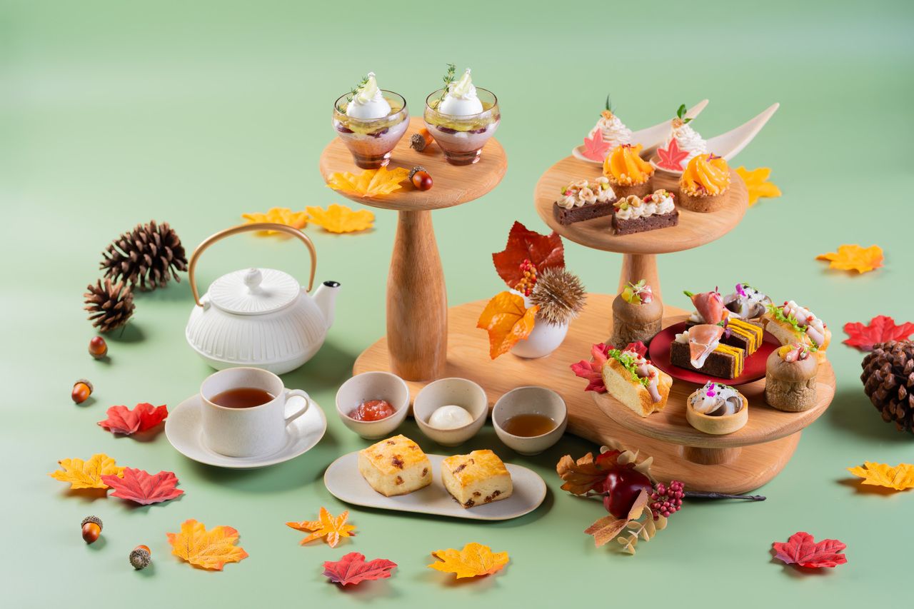 Harvest Festival Afternoon Tea Set with Affogato (11/2～11/29)