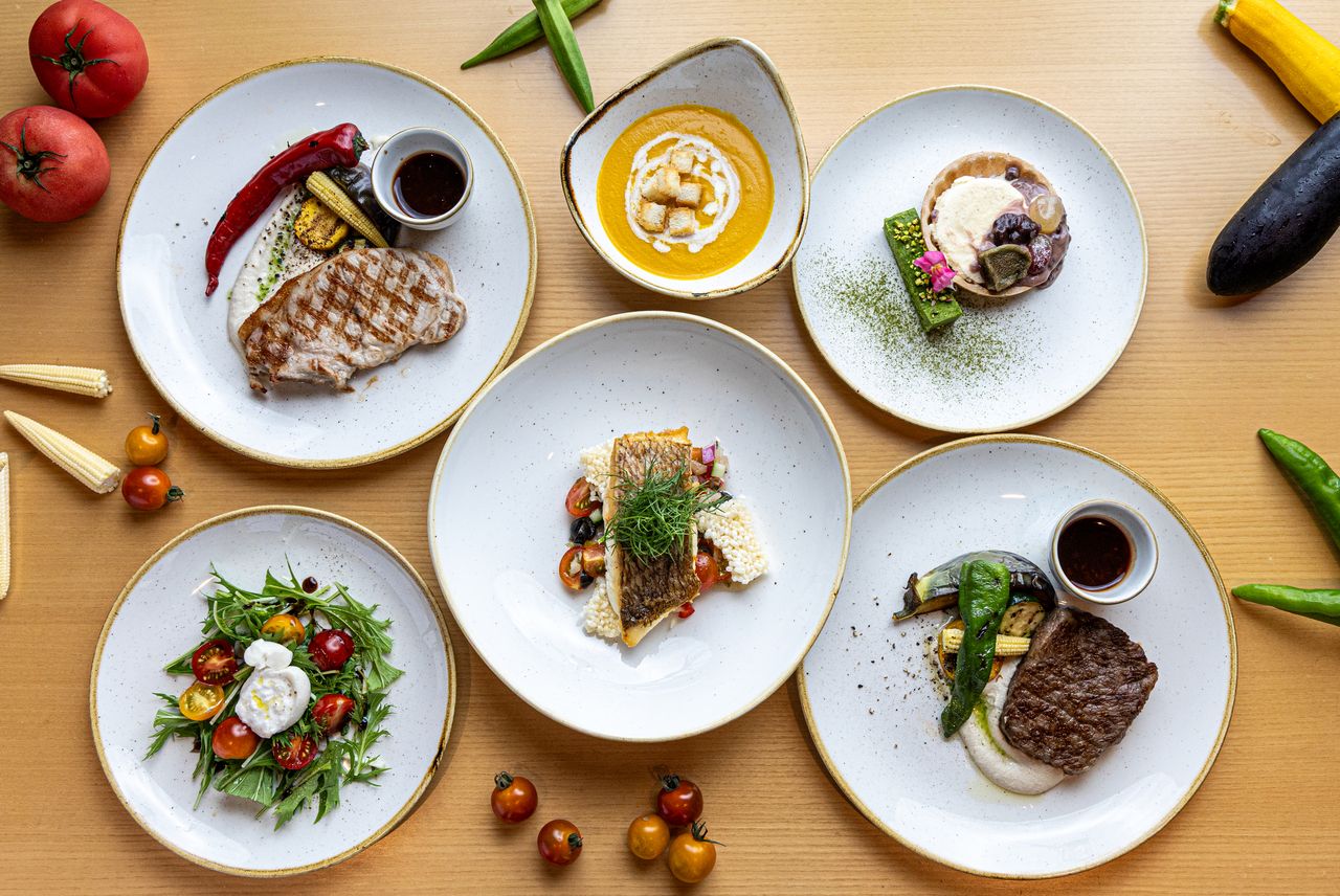 Anniversary course menu