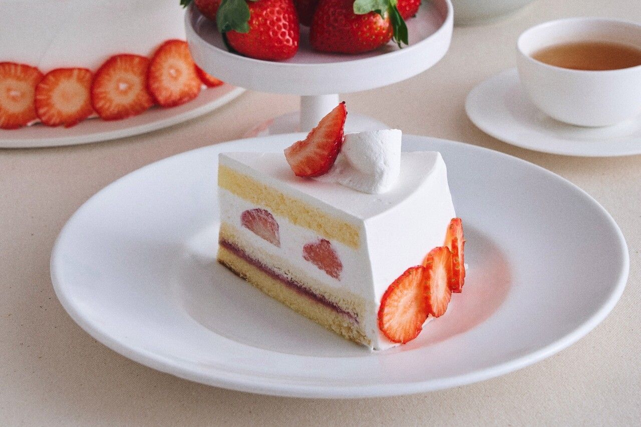 [Starting 9/2] Drink Set / Strawberry Fluffy Raw Shortcake