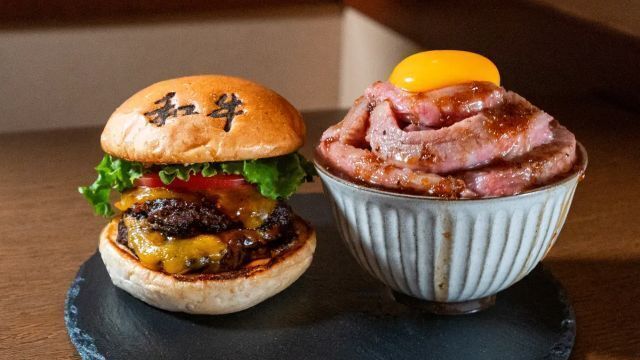 Wagyu Steak & Hamburger  (Halal Vegan Gluten Free) Kyoto Station Restaurant 