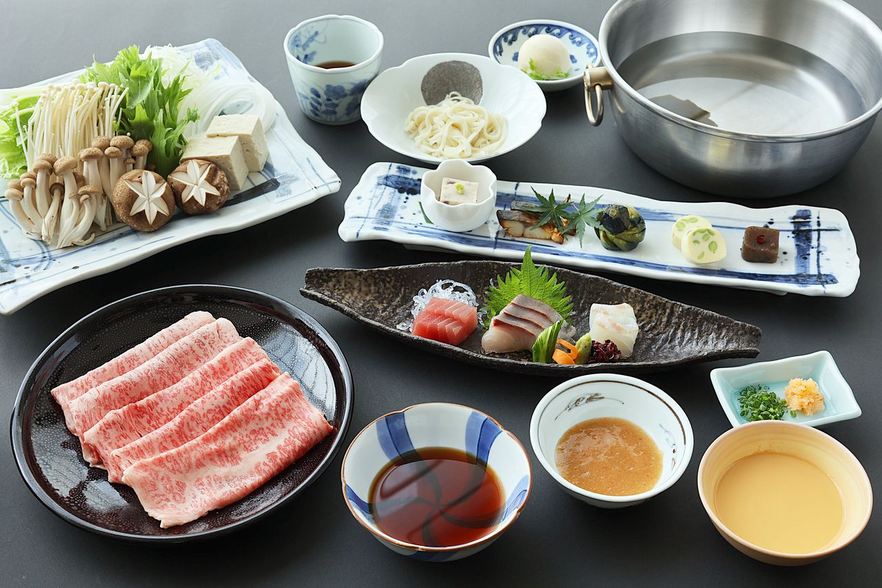 Wagyu beef Shabu-shabu Course