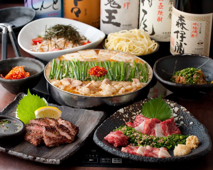 Superb extra large Toro horsehashi or Kuroge Wagyu beef tanger steak is also fluent ★ 【Yamakasa course】 2H Drinking and drinking total 7 items 5200 yen (tax included) ♪