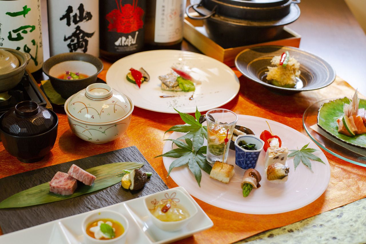 季彩の特別会席　九品  11,000円