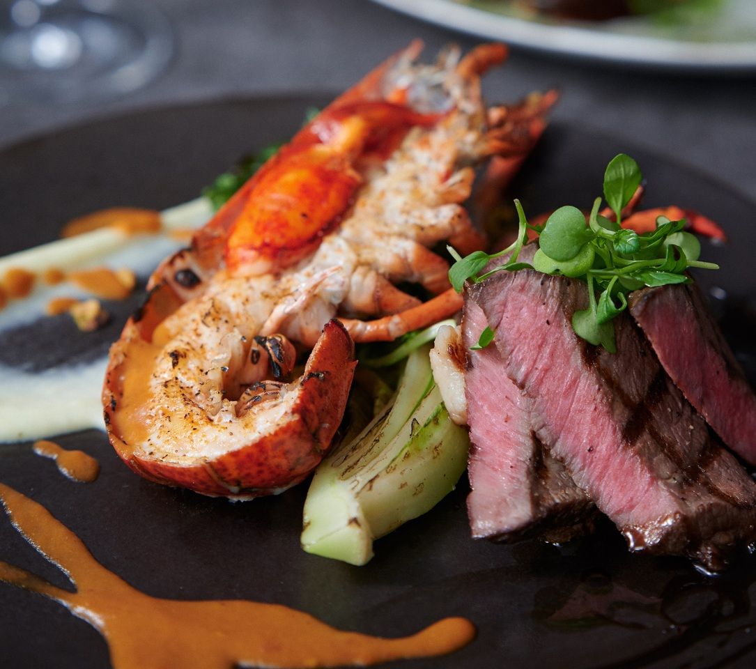 【Seasonal Course】記念日におすすめ！シェフ渾身のロブスター＆国産牛のWメインが楽しめる全6品