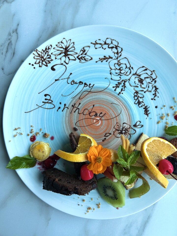 Dessert plate