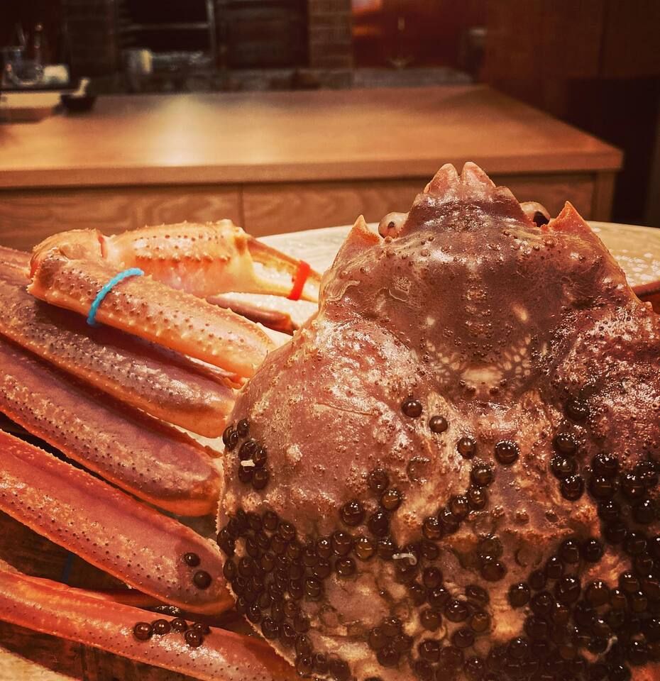 Matsuba crab (snow crab) course for 3 people (1 crab for 3 people)