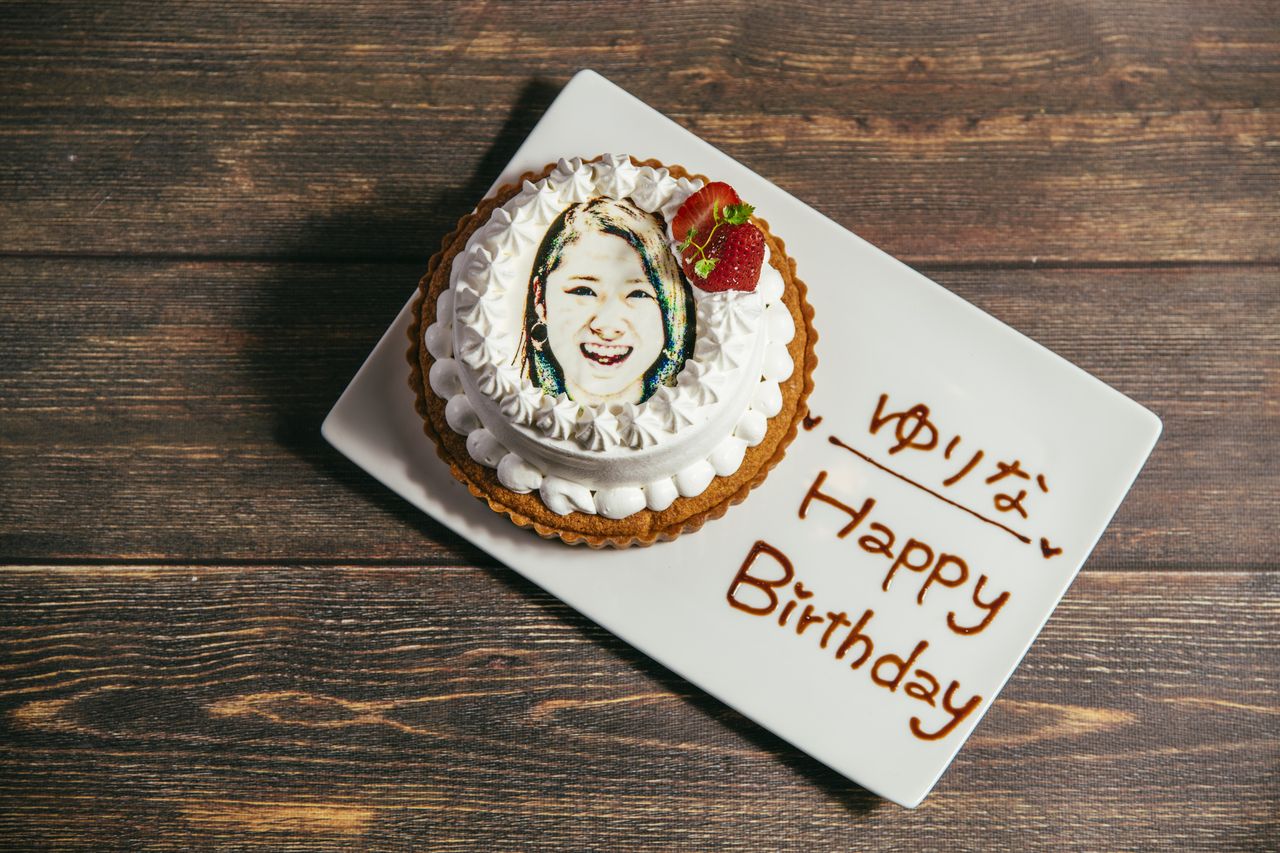 似顔絵風ケーキ記念日コース~Lunch~