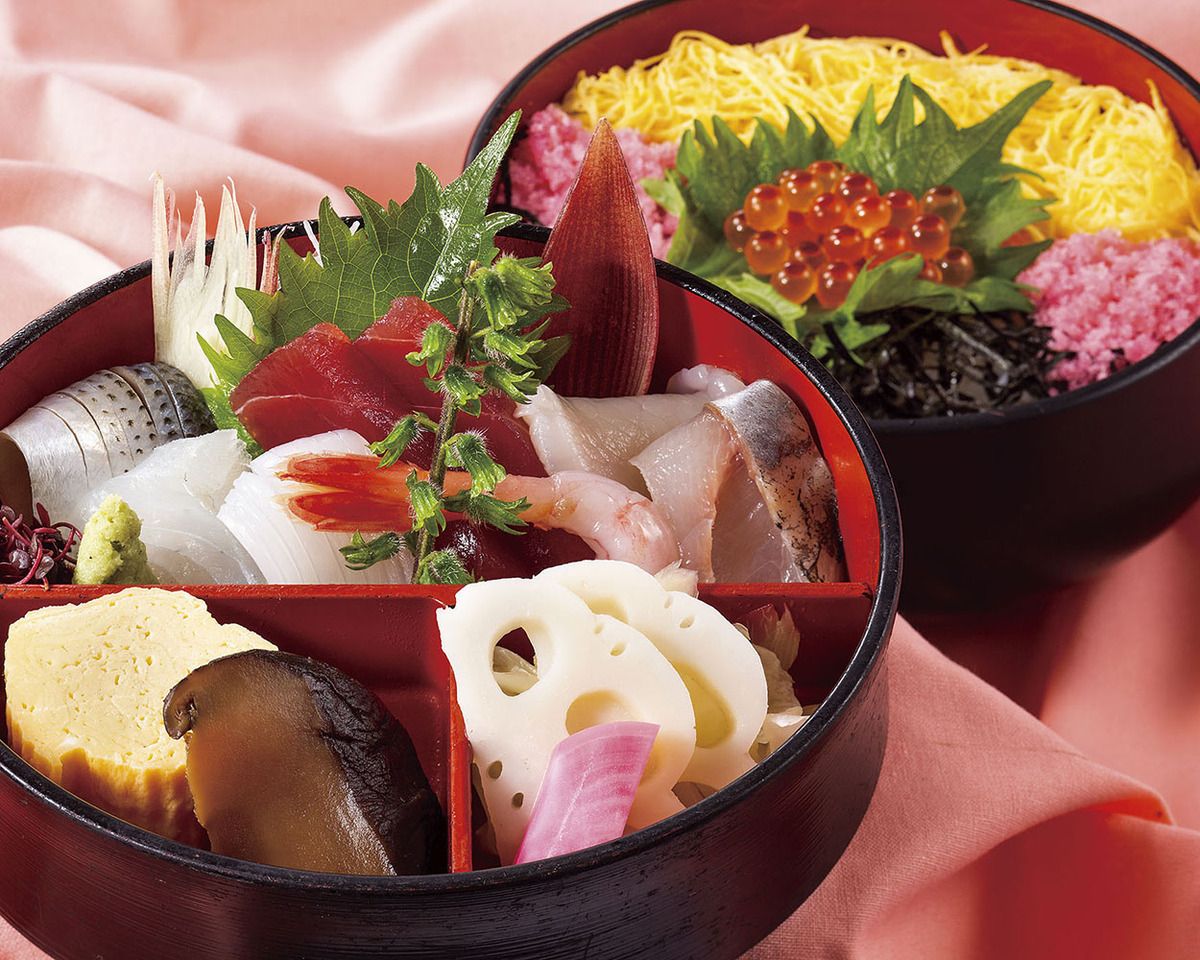 平日ランチ 「二段ちらし」