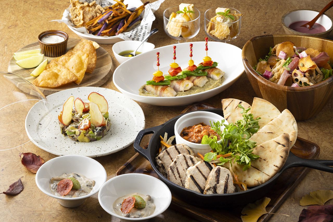 [LAVAROCK dinner course] Gathering course where you can enjoy both meat and fish dishes