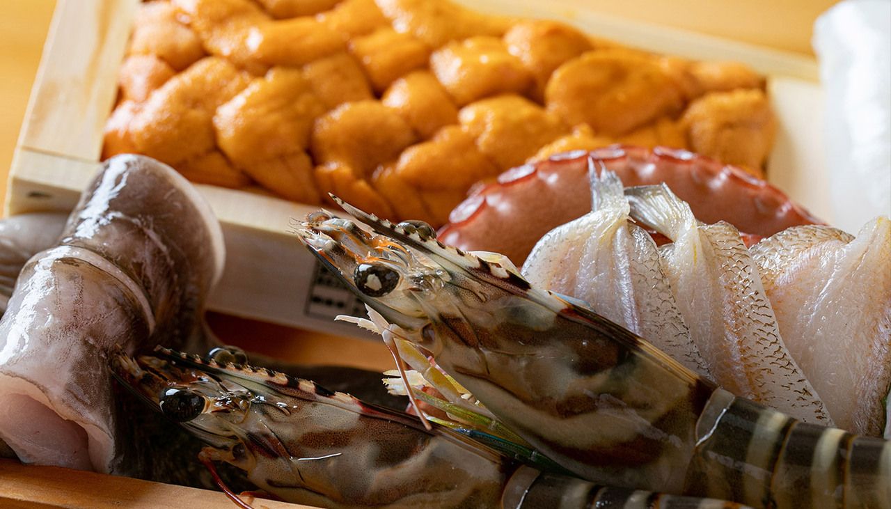 Lunch chef's choice course