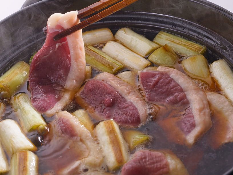 Duck hotpot course(October~February)※ If you are visiting for the first time, please reserve the "Omakase Course".