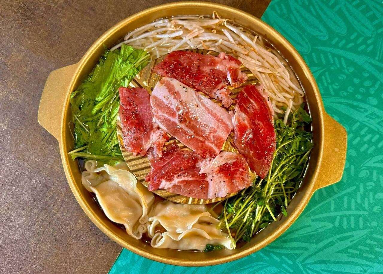 ムーガタ鍋コース　2H　5000円