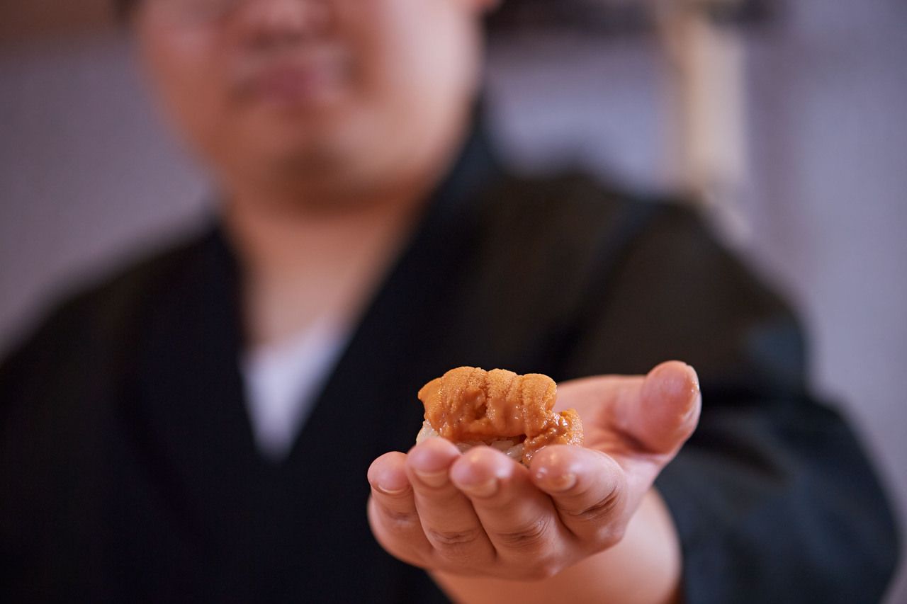 Chef's choice course of 24 dishes