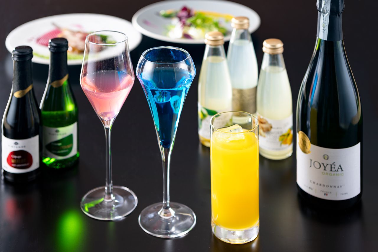 ムニュ シュルプリーズ 4皿コース モクテル1杯プラン【選べる乾杯ノンアルコールドリンク付】  