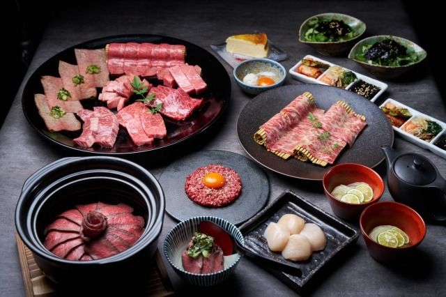 【歓送迎会】極みコース（元祖華タンも復活！生食のユッケや質の高い希少部位、ステーキを含む大将軍で一番 贅沢なコース）