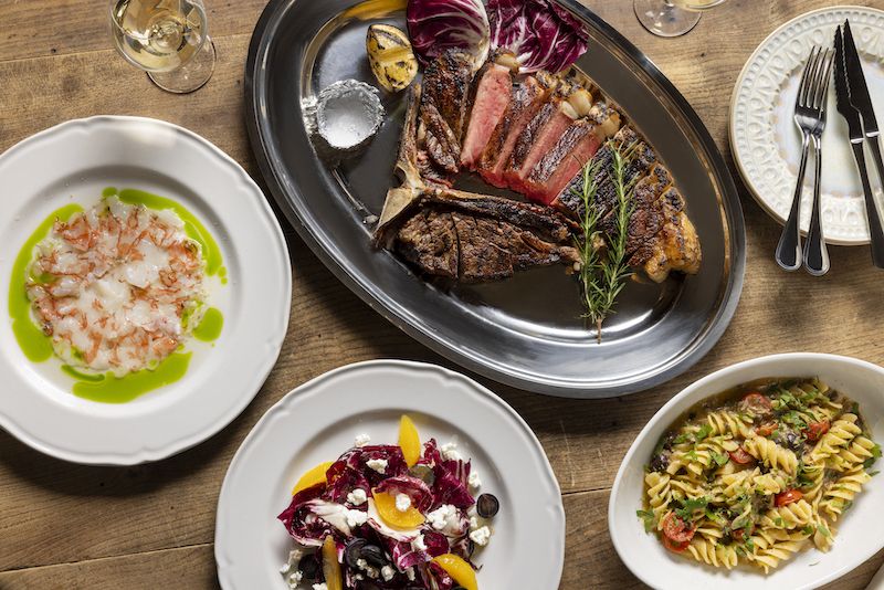 【コース】CENA GLIGLIA  薪焼きグリルのコース  9500円