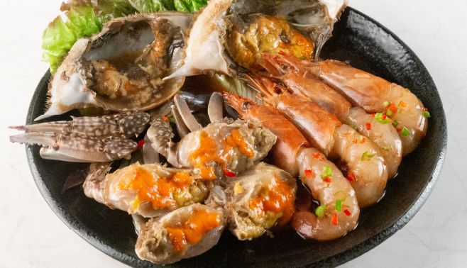 ≪人气No.1≫  酱蟹&虾三样套装