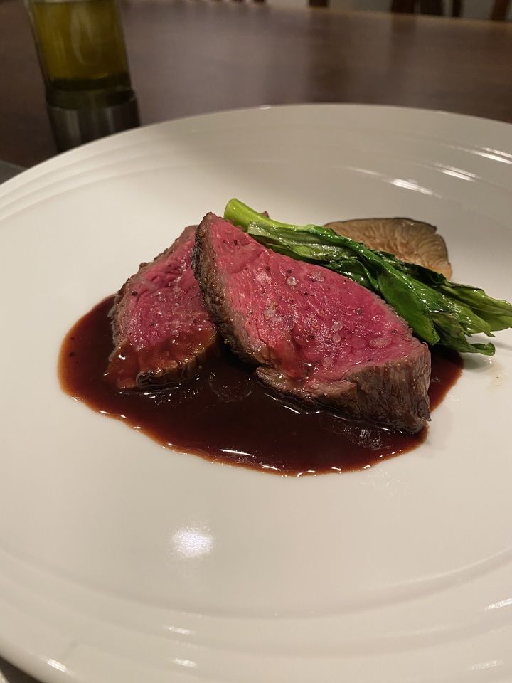 【MENU A】Seasonal appetizers with seafood and meat course — Online reservation only: ¥500 refund on drink charges