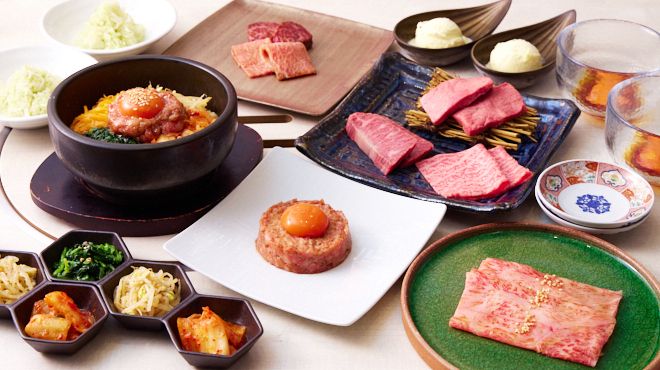 You can't go wrong with this! [Ushifuji Course] Over 120% satisfaction! Affordable authentic yakiniku course! [Includes all-you-can-drink including draft beer]