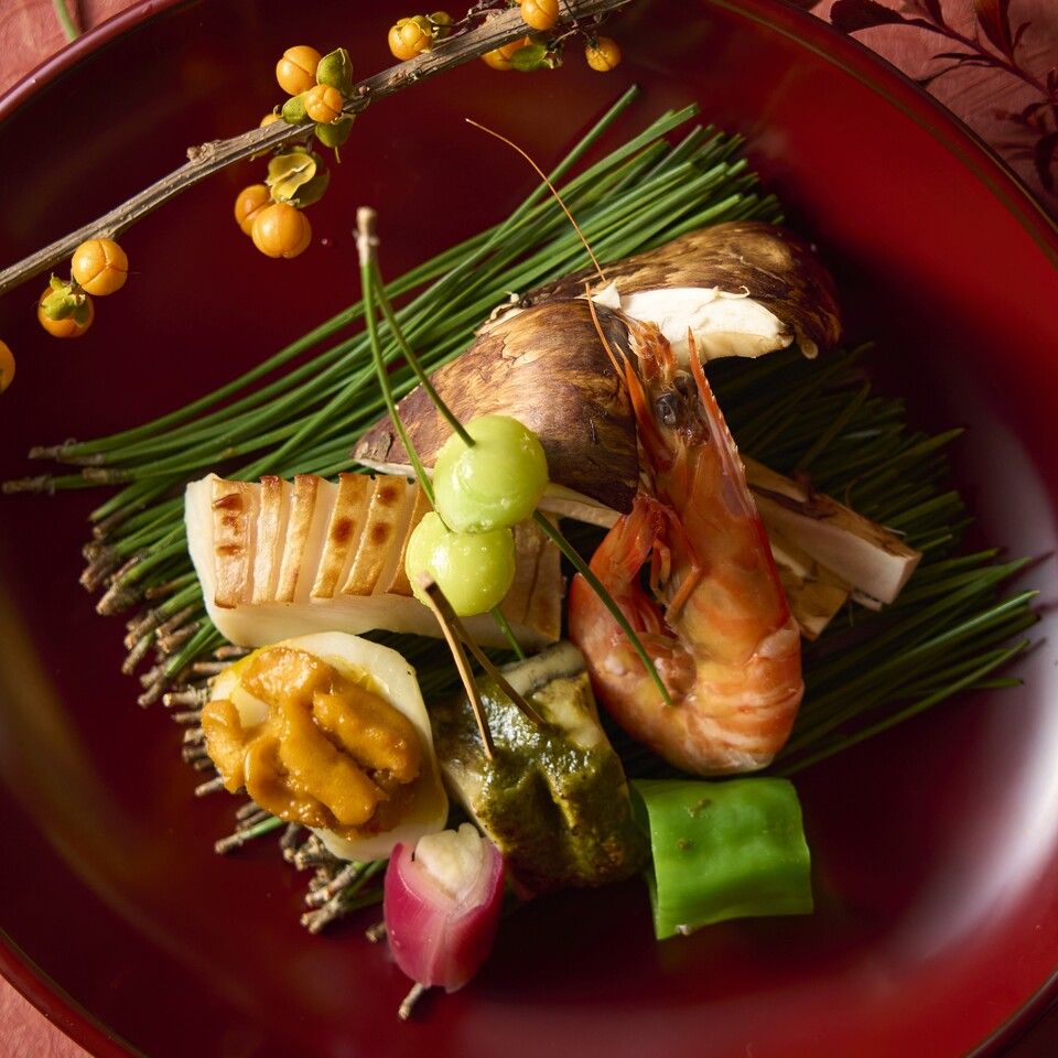 【Lunch Course】A traditional Japanese multiple course meal　Yaezakura