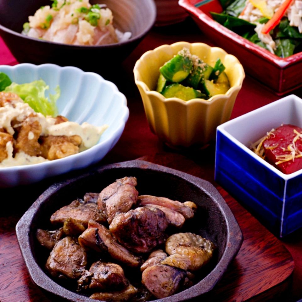 [Most popular!] Charbroiled Miyazaki local chicken and chicken nanban! <120 minutes all-you-can-drink> 5,000 yen course