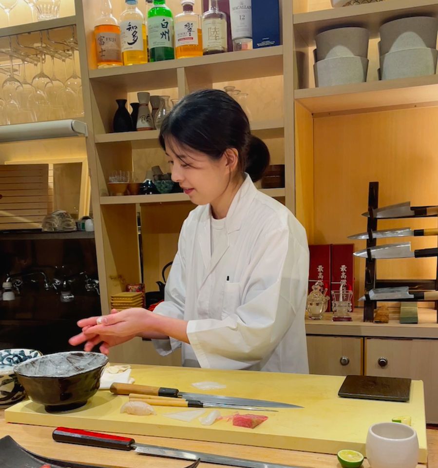 ［OKU OMAKASE Sushi Course] This is the basic course 