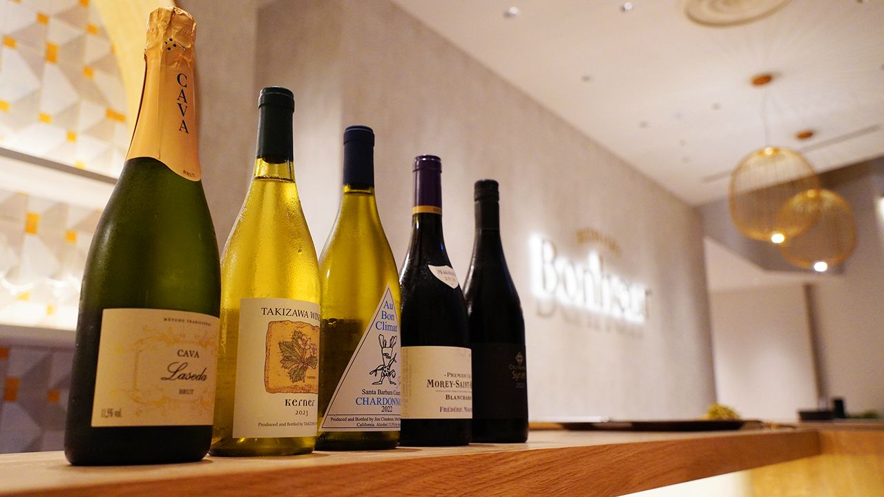 For a wine party! Bring your own wine plan （more than four people）