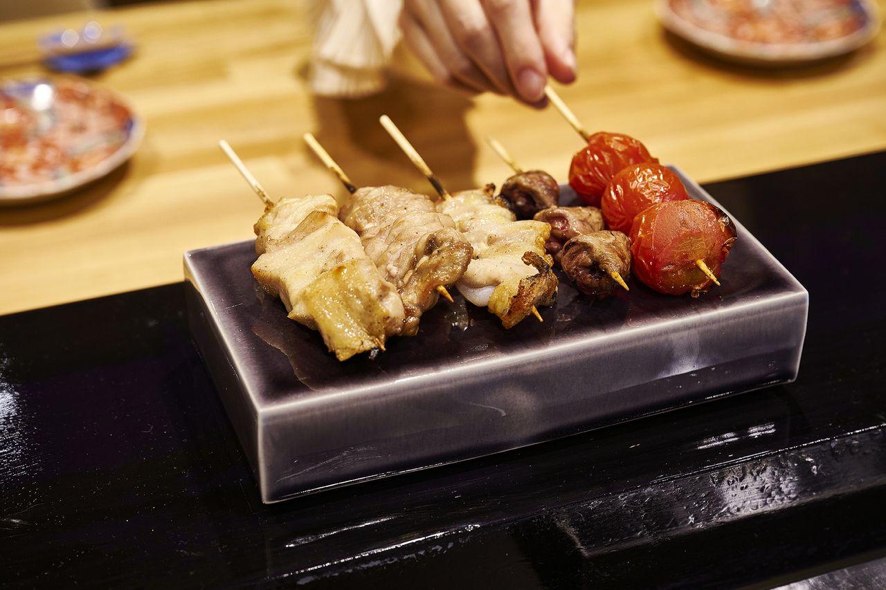 お昼のさむしん　おまかせ串　梅　5本串　のみのご注文