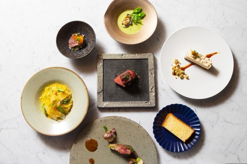 The TANGO 〈全7品+PETIT FOUR、CAFE〉