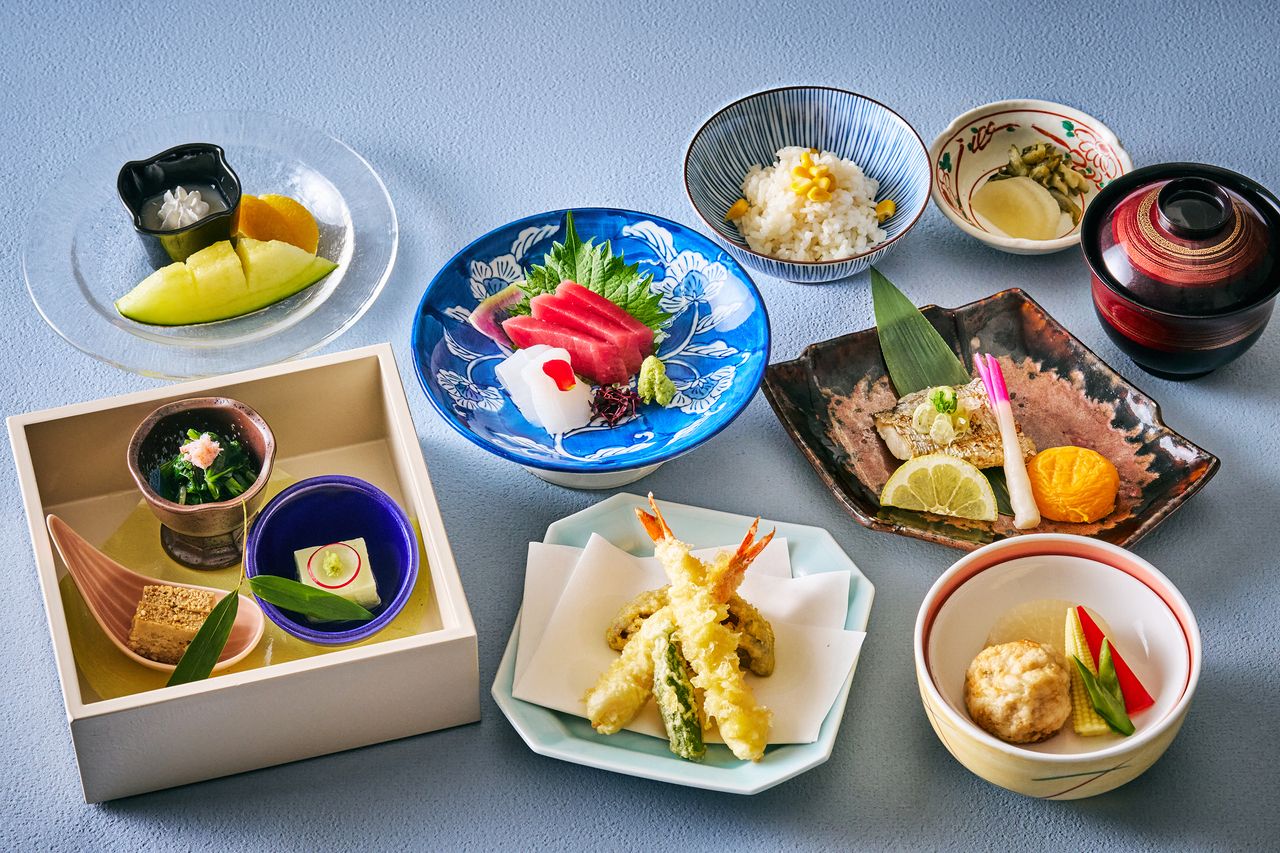 Japanese lunch course “Hatago”