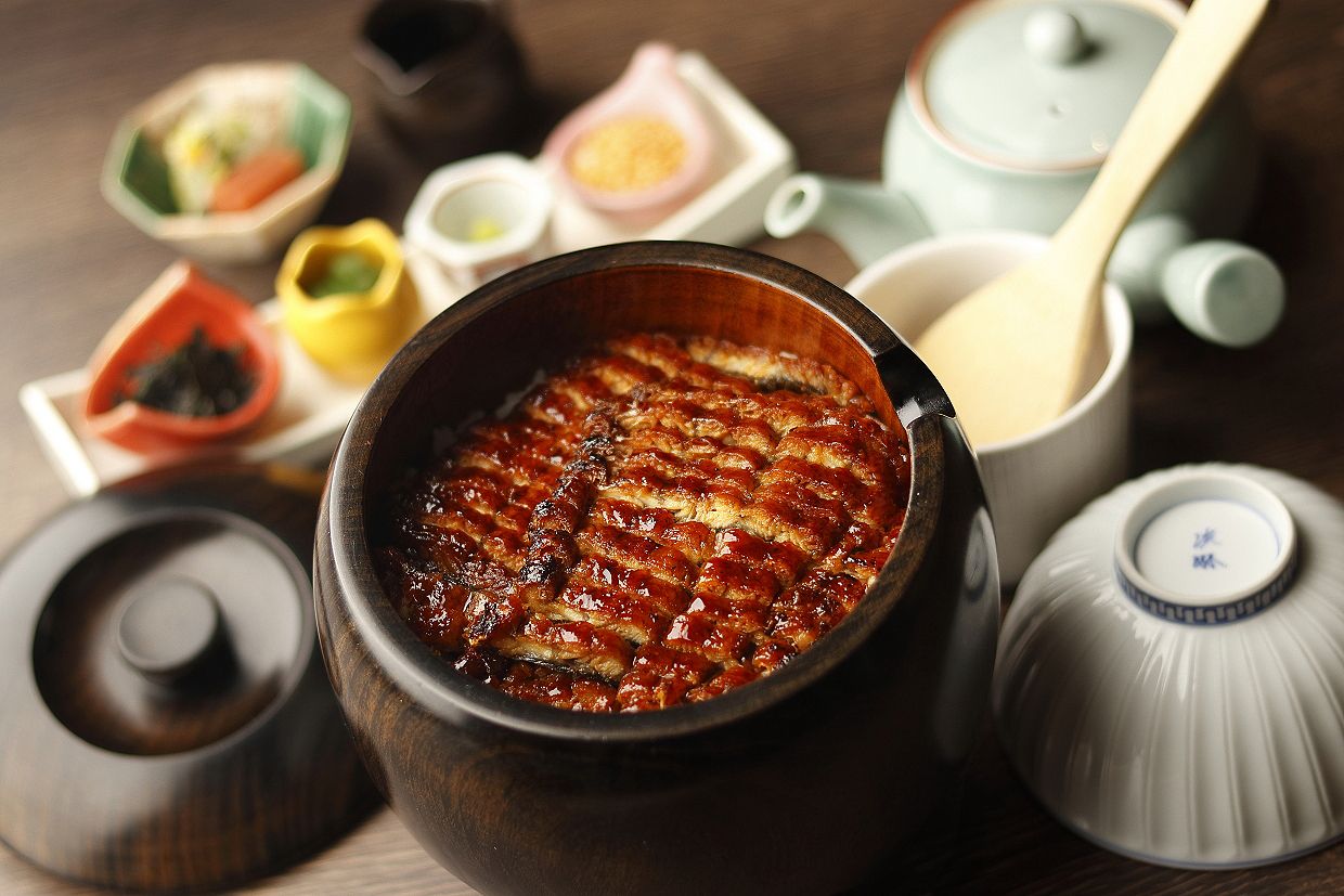 茶寮膳 — 장어 히츠마부시(구운 장어를 얹은 밥)