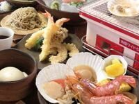 Enjoy our proud soba noodles, sashimi, and charcoal grilled dishes in our Charcoal Grill Course (5 dishes in total)