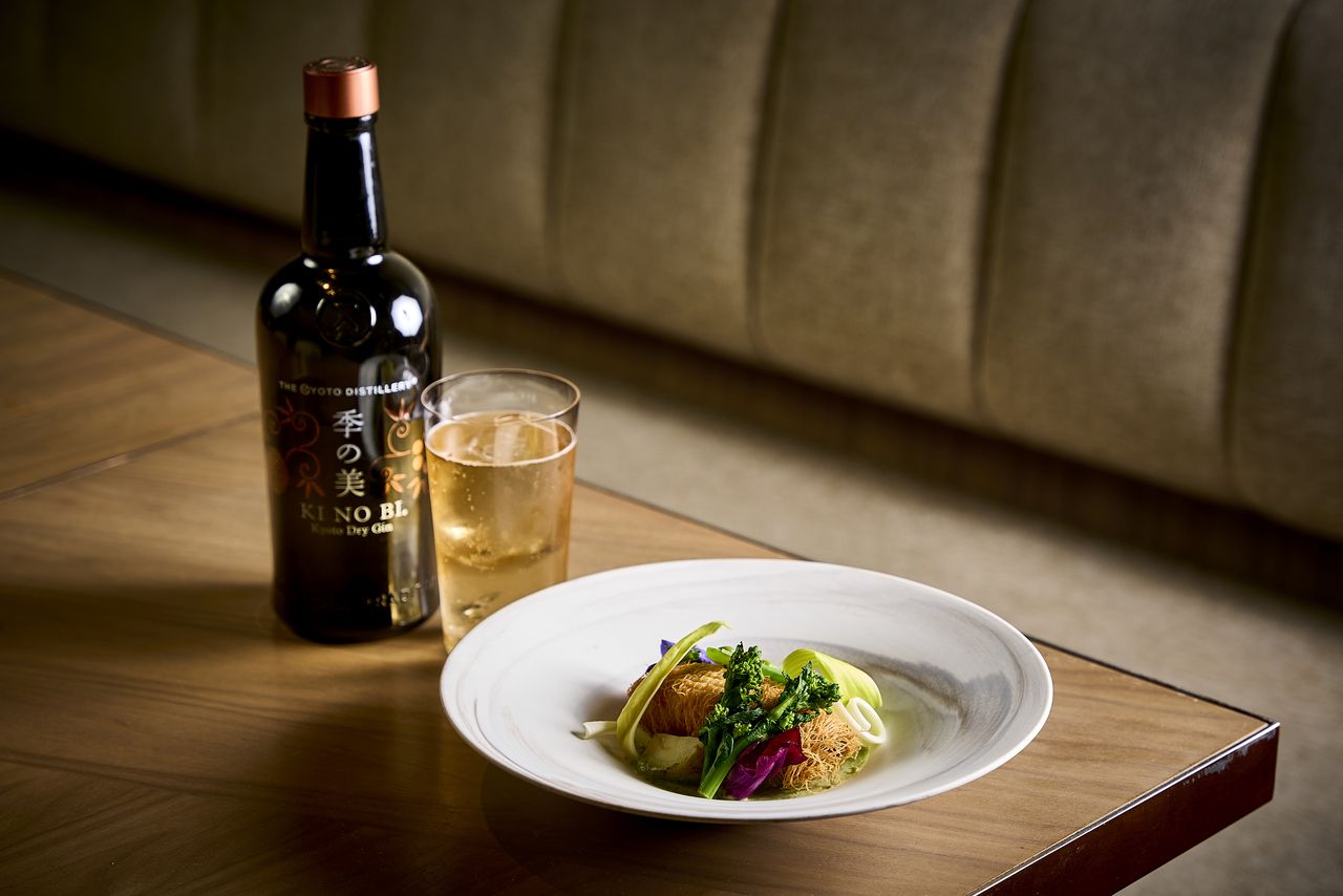 季の美ジンペアリングディナーメニュー